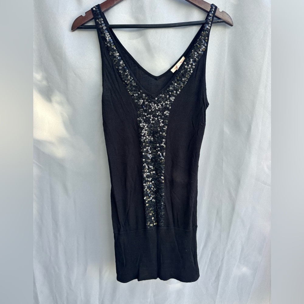 Sequin cotton dress Size Medium